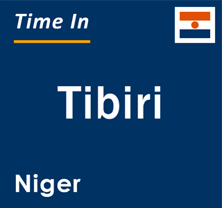 Current local time in Tibiri, Niger