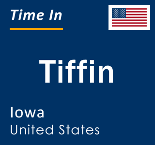 Current local time in Tiffin, Iowa, United States