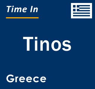 Current local time in Tinos, Greece