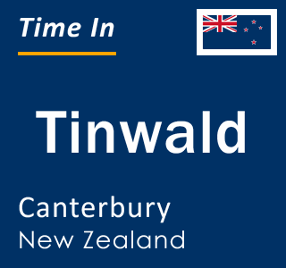 Current time in Tinwald, Canterbury, New Zealand