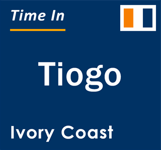 Current local time in Tiogo, Ivory Coast