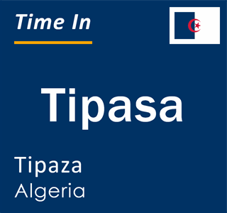 Current local time in Tipasa, Tipaza, Algeria