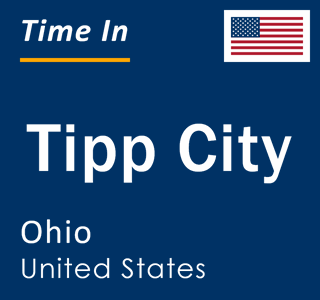 Current local time in Tipp City, Ohio, United States