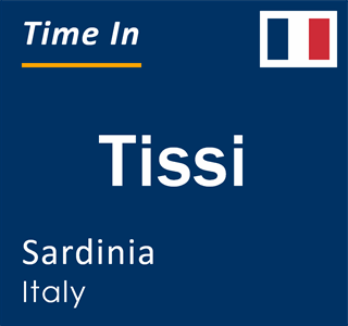 Current local time in Tissi, Sardinia, Italy