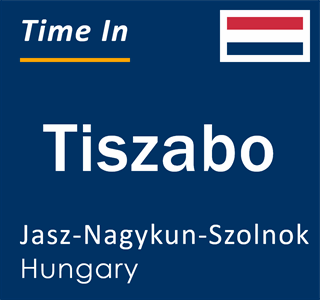 Current local time in Tiszabo, Jasz-Nagykun-Szolnok, Hungary