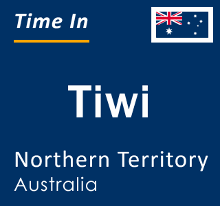 Current local time in Tiwi, Northern Territory, Australia