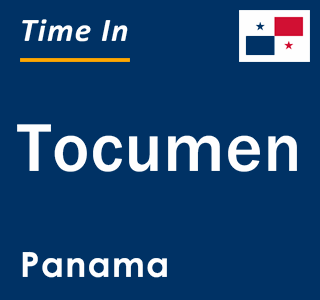 Current local time in Tocumen, Panama