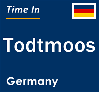 Current local time in Todtmoos, Germany