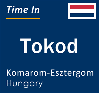 Current local time in Tokod, Komarom-Esztergom, Hungary