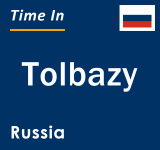 Current local time in Tolbazy, Russia