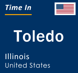 Current local time in Toledo, Illinois, United States