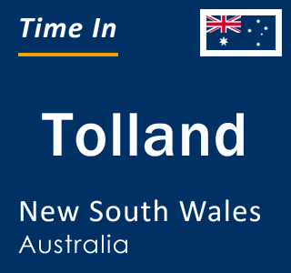 Current local time in Tolland, New South Wales, Australia
