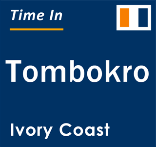 Current local time in Tombokro, Ivory Coast