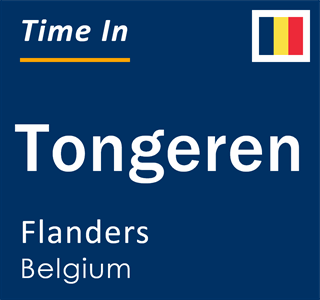 Current local time in Tongeren, Flanders, Belgium