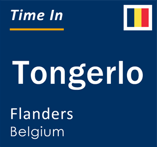 Current local time in Tongerlo, Flanders, Belgium