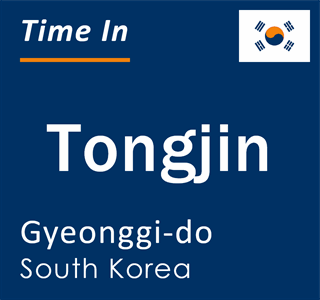 Current local time in Tongjin, Gyeonggi-do, South Korea