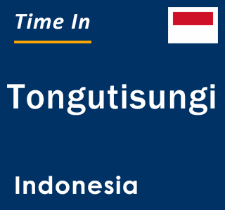 Current local time in Tongutisungi, Indonesia