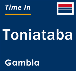 Current local time in Toniataba, Gambia