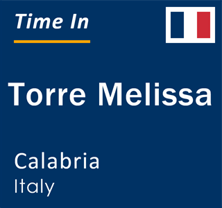 Current local time in Torre Melissa, Calabria, Italy