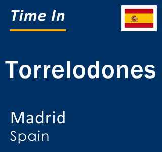 Current local time in Torrelodones, Madrid, Spain