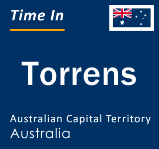 Current local time in Torrens, Australian Capital Territory, Australia