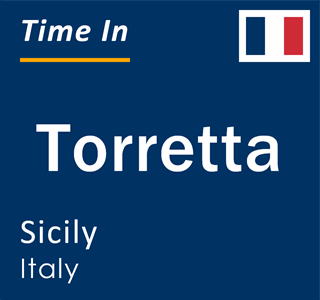 Current local time in Torretta, Sicily, Italy