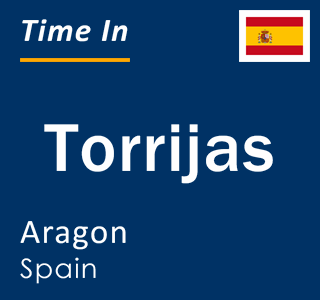 Current local time in Torrijas, Aragon, Spain