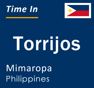 Current local time in Torrijos, Mimaropa, Philippines