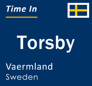 Current local time in Torsby, Vaermland, Sweden