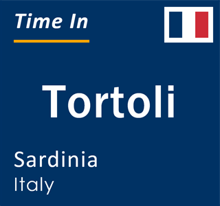 Current local time in Tortoli, Sardinia, Italy