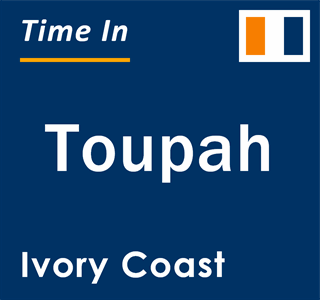 Current local time in Toupah, Ivory Coast