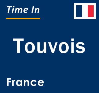 Current local time in Touvois, France