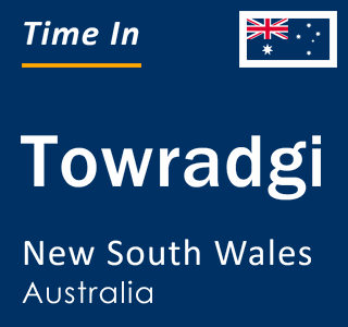 Current local time in Towradgi, New South Wales, Australia