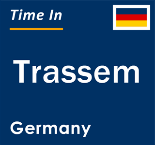 Current local time in Trassem, Germany