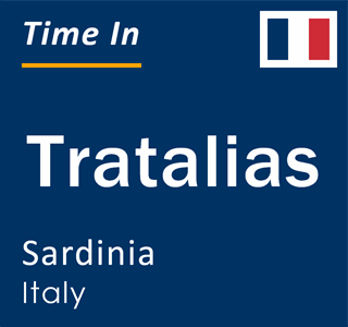 Current local time in Tratalias, Sardinia, Italy