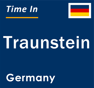 Current local time in Traunstein, Germany