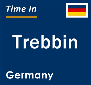 Current local time in Trebbin, Germany