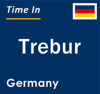 Current local time in Trebur, Germany