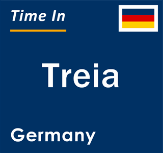 Current local time in Treia, Germany