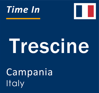 Current local time in Trescine, Campania, Italy