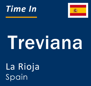 Current local time in Treviana, La Rioja, Spain