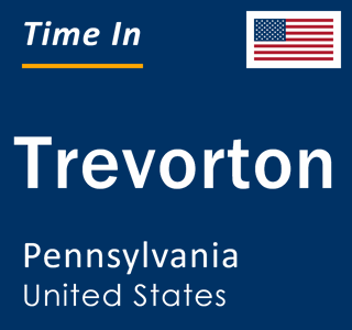 Current local time in Trevorton, Pennsylvania, United States