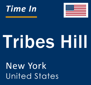 Current local time in Tribes Hill, New York, United States