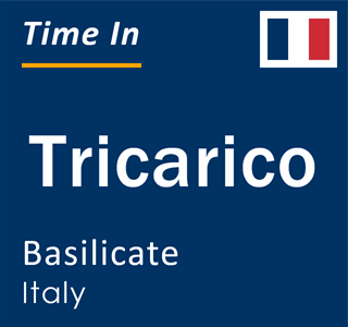 Current local time in Tricarico, Basilicate, Italy