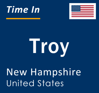 Current local time in Troy, New Hampshire, United States