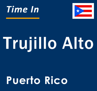 Current time in Trujillo Alto, Puerto Rico
