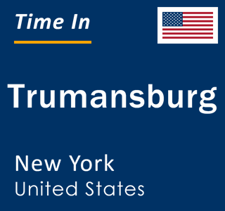 Current local time in Trumansburg, New York, United States