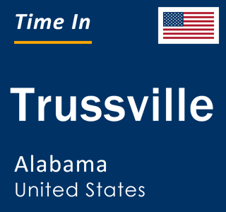 Current local time in Trussville, Alabama, United States