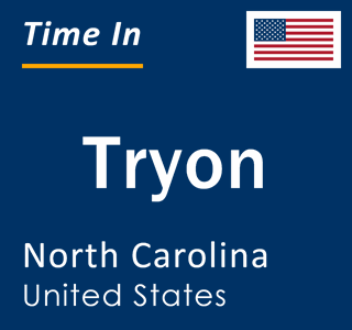 Current local time in Tryon, North Carolina, United States