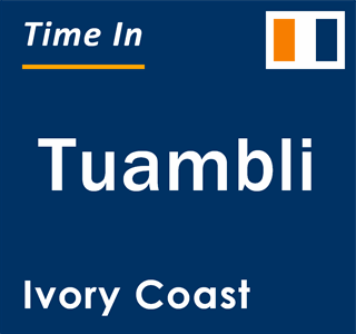 Current local time in Tuambli, Ivory Coast